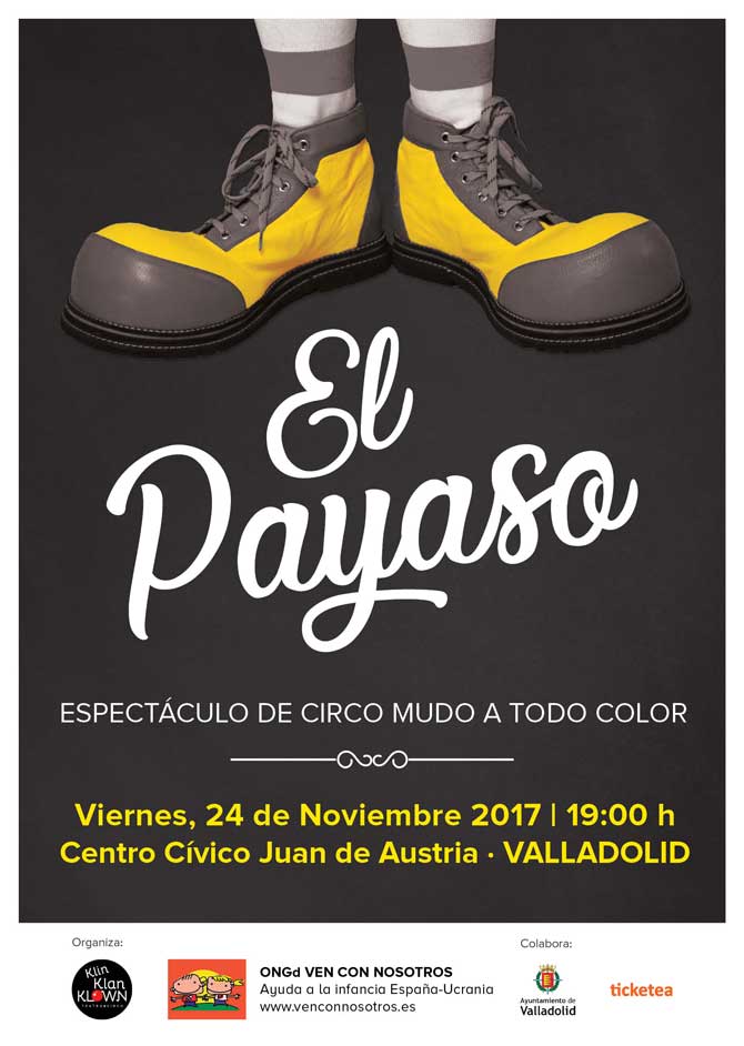 Circo mudo en Valladolid, 24 de noviembre. Entradas en Ticketea