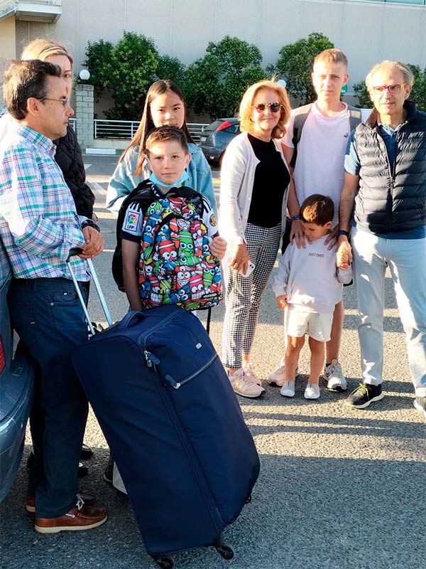 Dos hermanos ucranianos vuelven a Ucrania gracias a Ven con nosotros